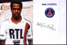 Alain COURIOL * AUTOGRAPHE / DEDICACE * Paris SG / PSG
