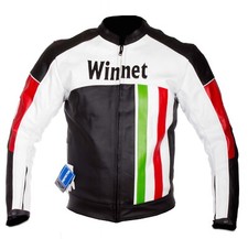 Veste De Moto En Cuir Avec