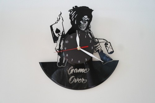 Horloge murale disque - , vinyle