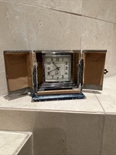 Réveil Lip Art Déco 1930 Chrome Coffret d’origine