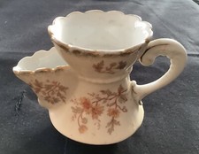 Ancien bol a raser porcelaine decor floral  occasion. _O