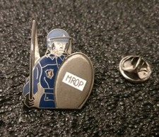 Pin's MROP Signé Eurosigle Belgium Anti Émeute Gendarmerie Militaire  Pin Badge