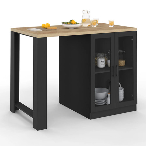 Ilot central lino - 120, cm