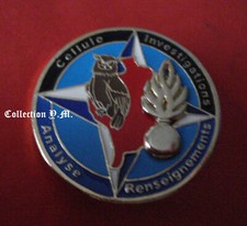 Insigne GENDARMERIE/ KOSOVO- CIAR/ Cellule Investigations Analyse Renseignements