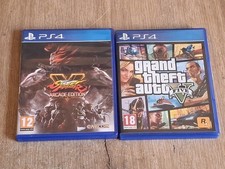 Jeu Vidéo Ps4 PlayStation Street Fighter Grand Theft Auto 5 Gta5