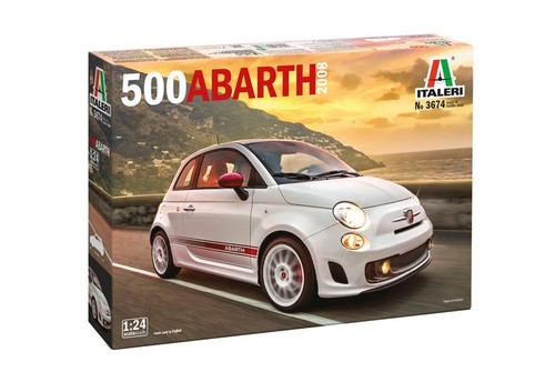 Italeri fiat 500 abarth - abarth, 2008
