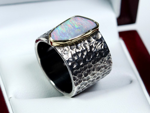 585 argent bague vintage - bague,