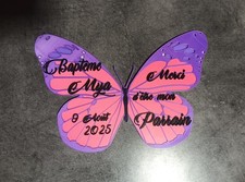 Papillon Baptême