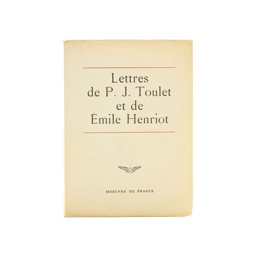 Paul jean toulet lettres à - toulet:,