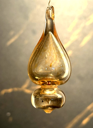 Pampille goutte verre de - goutte,