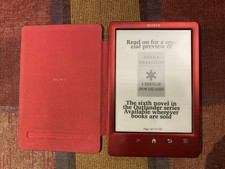 RARE RED Sony  PRS-T3 RED RARE