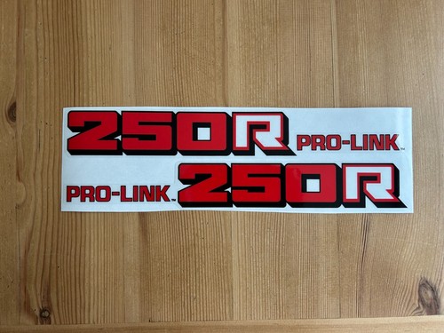 Honda 250 1984 - 1984, stickers
