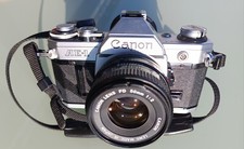 [N.MINT] Canon AE-1 35mm Film Camera w/ Canon Lens FD 50mm 1:2 