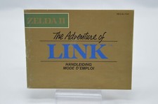 Notice jeu Zelda II 2 The adventure of Link console NES Nintendo version FAH