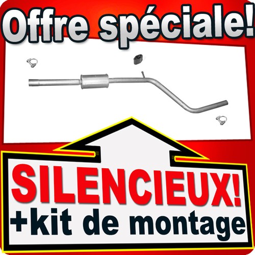 Silencieux intermédiaire pour - silencieux,