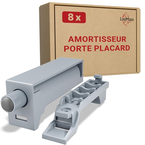 Amortisseur porte placard gris - placard,