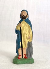 BERGER ANCIEN AVEC SON CHIEN