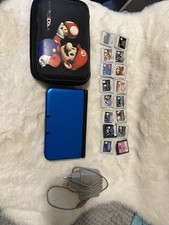 Nintendo 3DS XL Console Portable Bleu + jeux A85