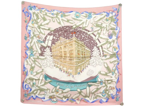 Rare foulard hermes - foulard, noel
