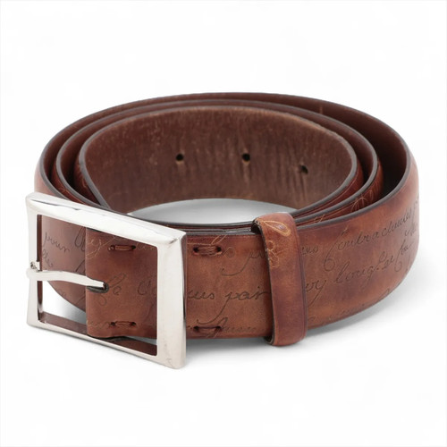Berluti calligraphy belt - berluti,