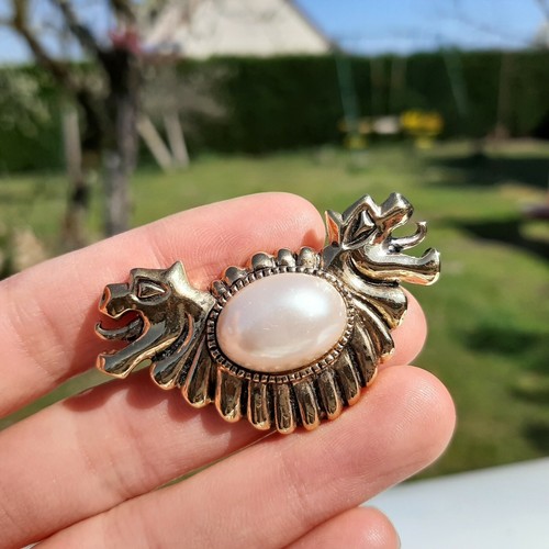 Broche ancienne vintage - broche,