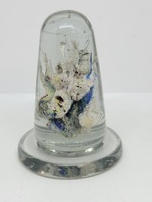 Ancien presse papier en verre