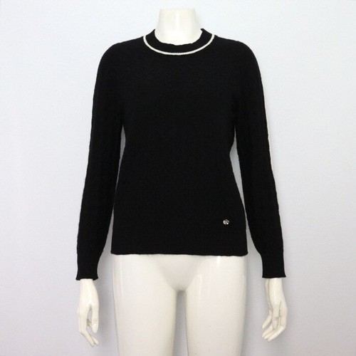 Chanel pull cachemire noir - cachemire,