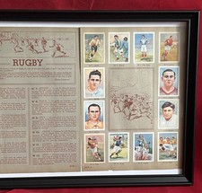 CADRE IMAGES NESTLE 35-36 RUGBY HOUDET CODERCH ROUSIE SERVOLE BAILLETTE GRIFFART