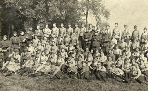 Photo soldat belge bonnet - belge, 3