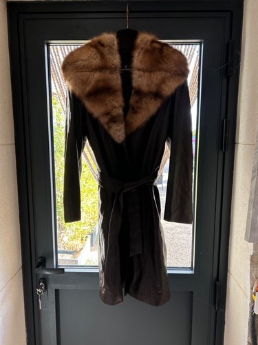 Vendre manteau cuir d - manteau,