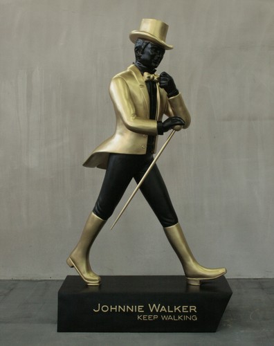 Johnnie walker statue - johnnie,