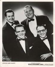 JOHNNY BARR QUARTET-ORIGINAL PHOTO-PORTRAIT-ACCORDION STYLISTS