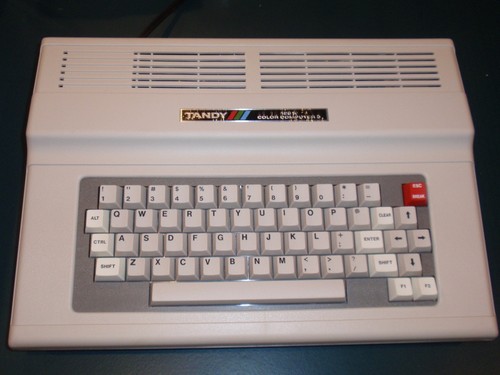 Tandy computer round - , joystick