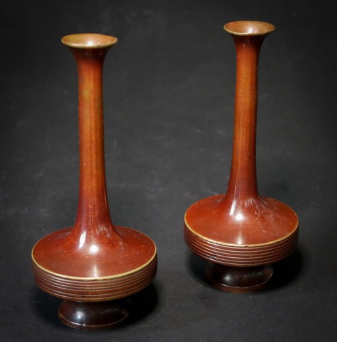 Paire vases soliflores - paire,
