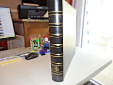 ALBUM  CLASSEUR  DE TIMBRES POSTE LEUCHTTURM   OCCASION NOIR   REF 70