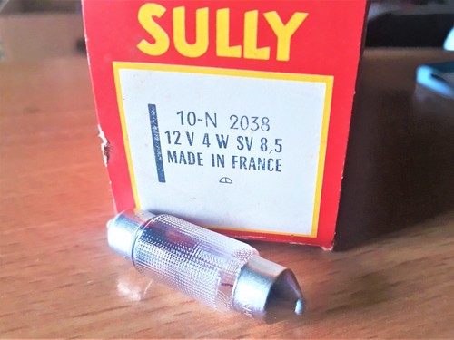 Ampoule navette sully - navette, "sully"