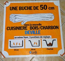 Ancienne affiche pub usine - pub,