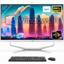 Pc Tout En Un 24" Fhd Écran