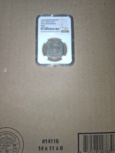 1704 germany gulden silver - 1704,