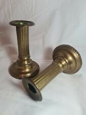 Paire Bougeoir Louis XVI XVIIIeme De Toilette, Bout De Table. Candlestick bronze