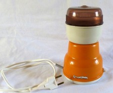 Moulin à Café Ancien MOULINEX Type 255.6.00 Orange 140 w Fonctionne parfaitement