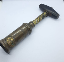 Rare Tire Bouchon Thomason " DOWLER " Ancien en Laiton - XIXe siècle