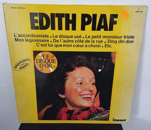 Tours vinyle edith - 33, piaf