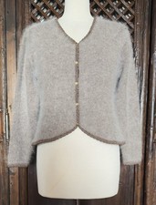 Pull Anny Blatt 70% Angora Neuf T.40 Beige