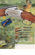 Advertising / Publicité de presse / FUSIL  VERNEY - CARRON  / 2002. 