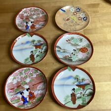 6 Sous Tasses Petites Assiettes Porcelaine De Chine