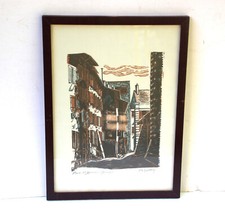 Linogravure de P