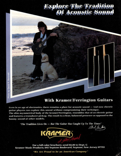 Vtg eddie van halen - vtg, kramer