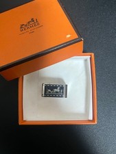 Bague écharpe HERMES argent
