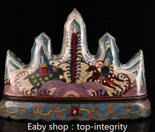 Ancien cloisonne émail - 12",